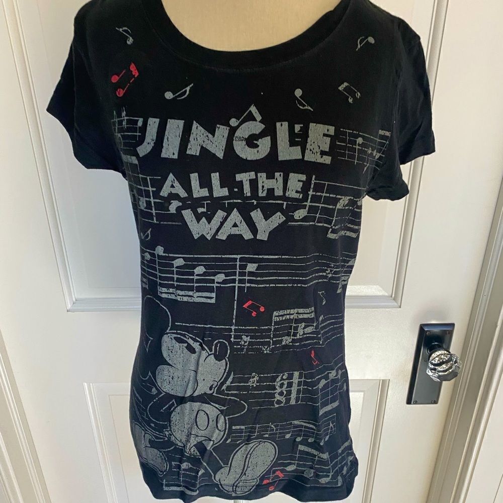 Mickey Mouse Music Jingle All the Way TShirt